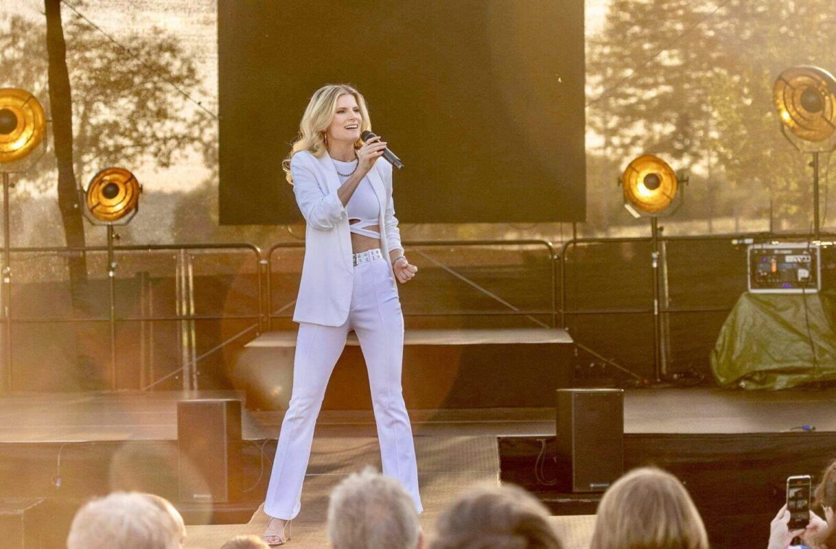 Helene Fischer Privatauftritt Alternative mit Double Caro (2)